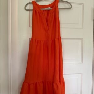 Calvin Klein Bold Orange Dress